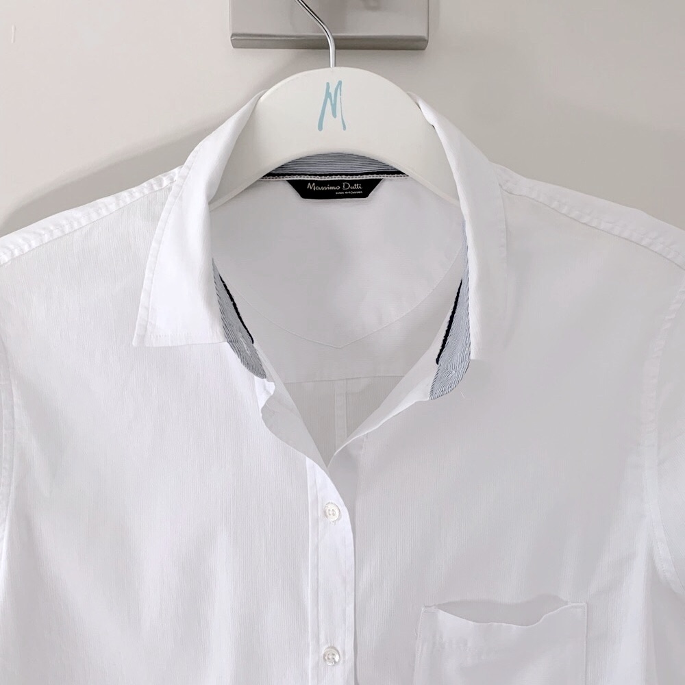 Massimo Dutti size M white blouse - Picture 2 of 9